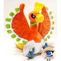 autehntic Pokemon Center Plush Pokemon fit Ho-oh 16cm 